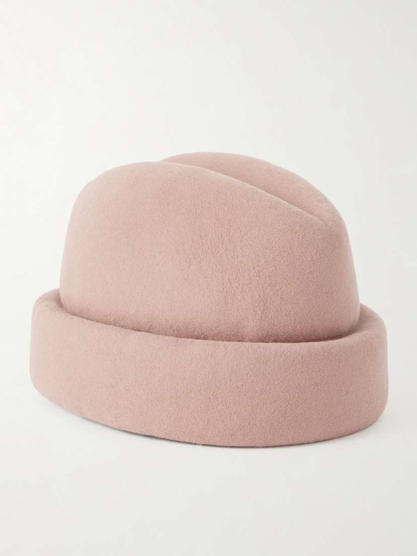Gigi Burris Sharina Wool-felt Cap