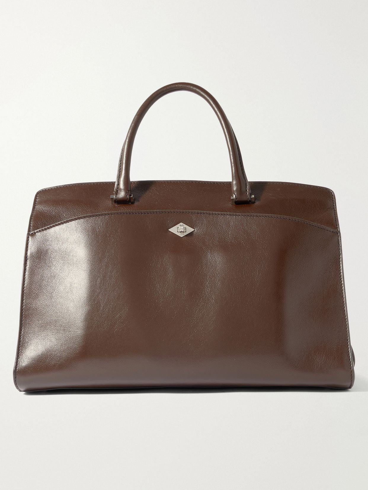 Private Eye large leather tote
