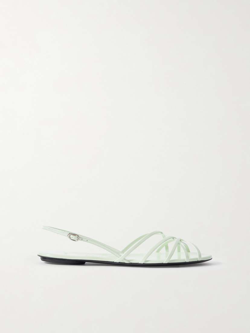 Proenza Schouler Uma Leather Slingback Sandals