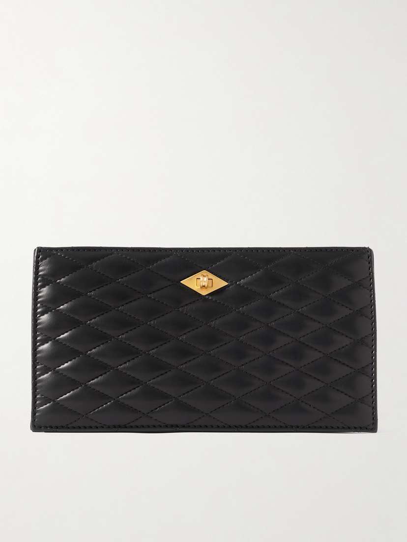 Métier Ease Quilted Leather Clutch