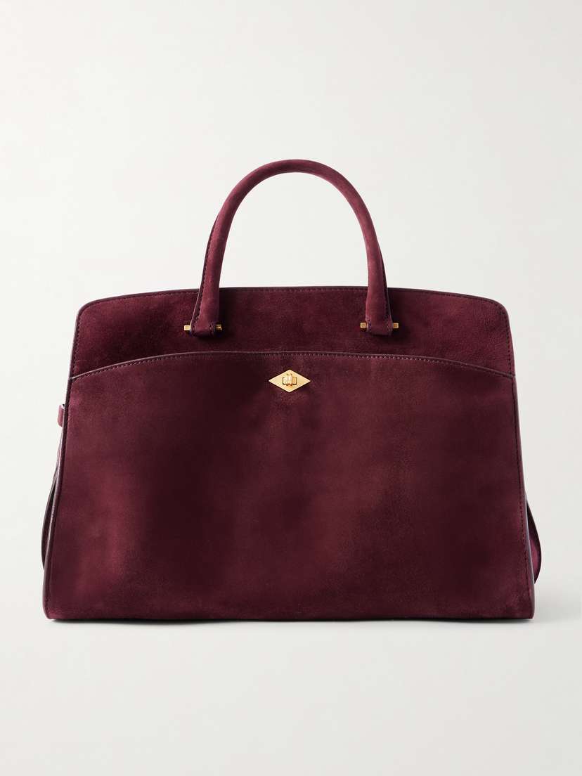 Métier Private Eye Medium Suede Tote
