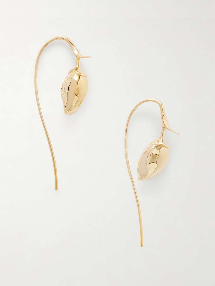 Erdem + The Royal Mint Gold-plated Silver Earrings