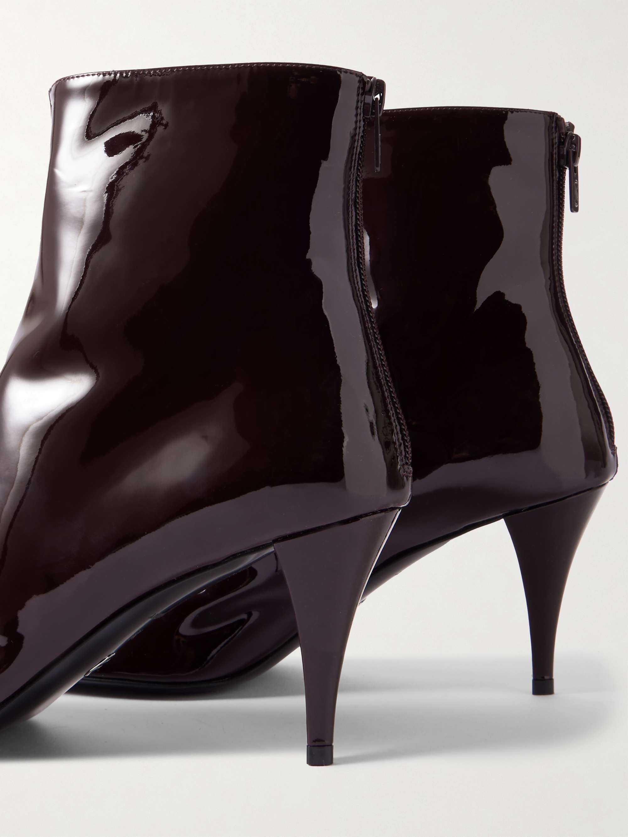 PROENZA SCHOULER Glove patent-leather ankle boots | NET-A-PORTER