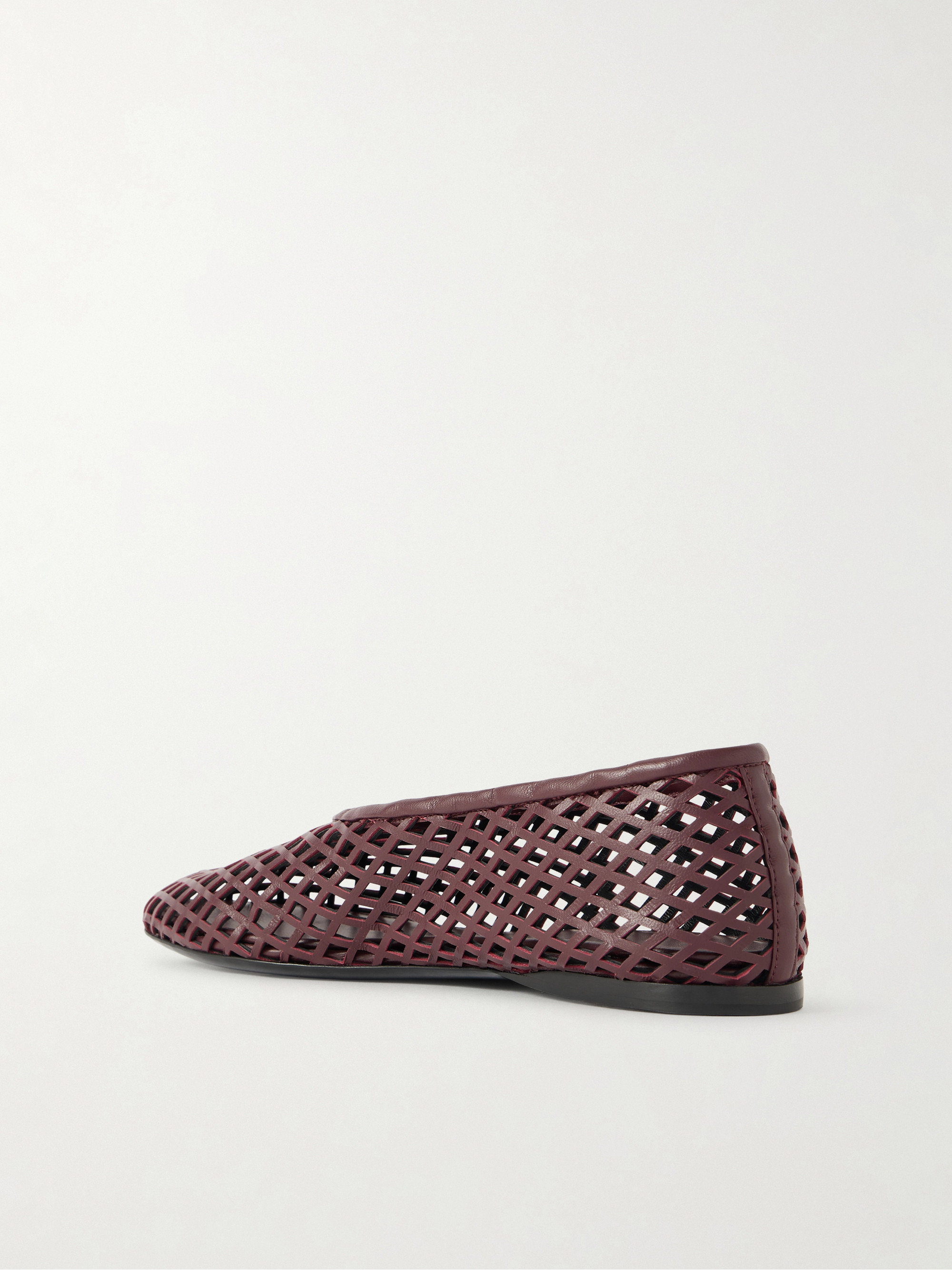 Proenza Schouler Tee perforated leather ballet flats thumbnail