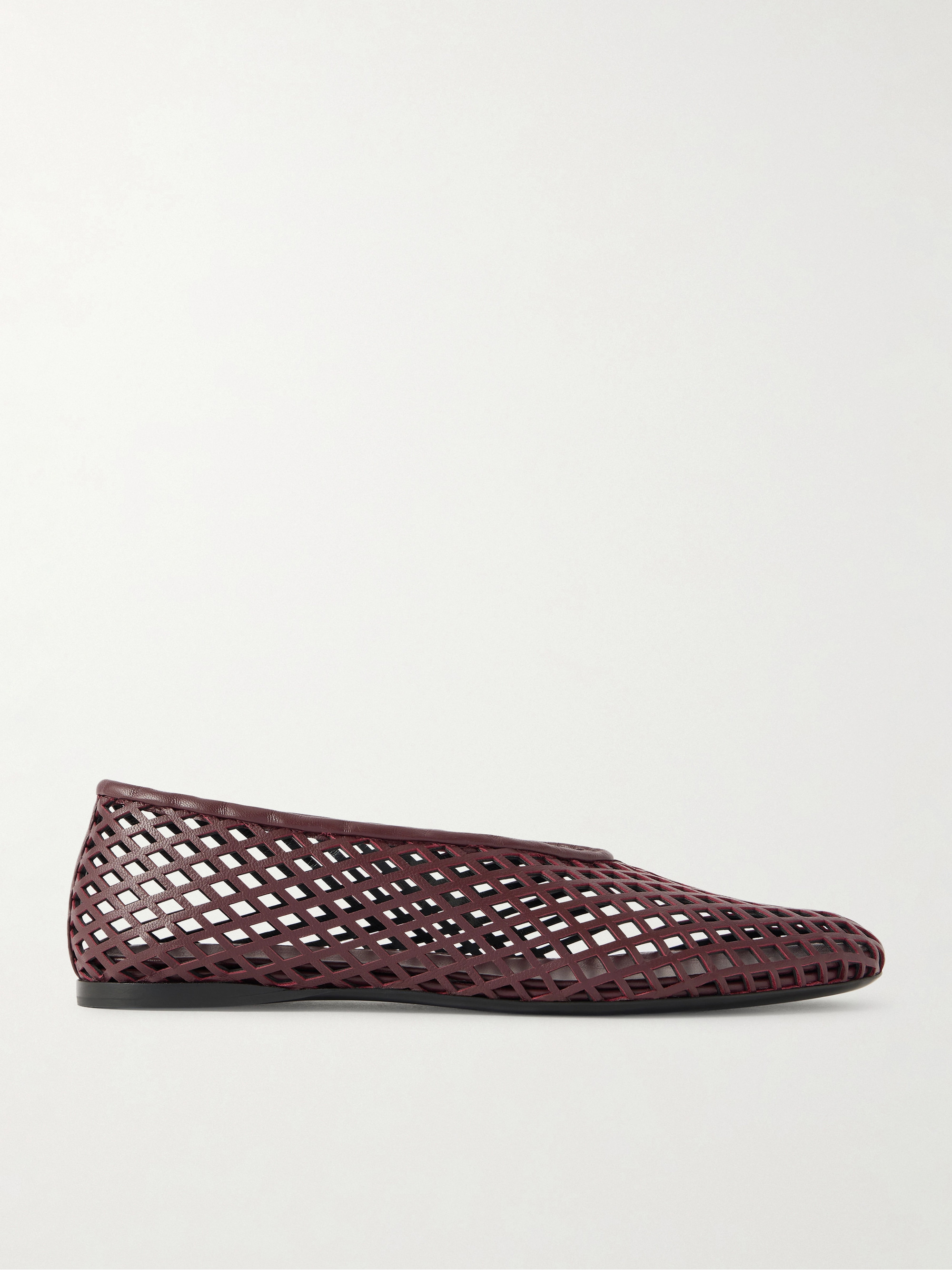 Proenza Schouler Tee perforated leather ballet flats