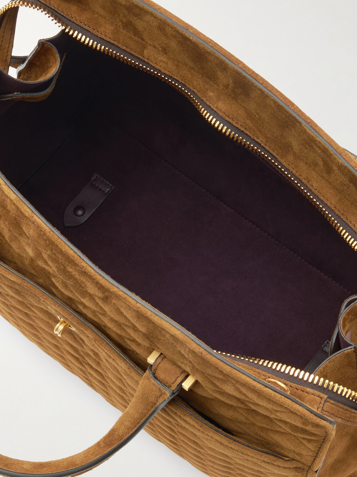 Métier - Private Eye Quilted Suede Tote