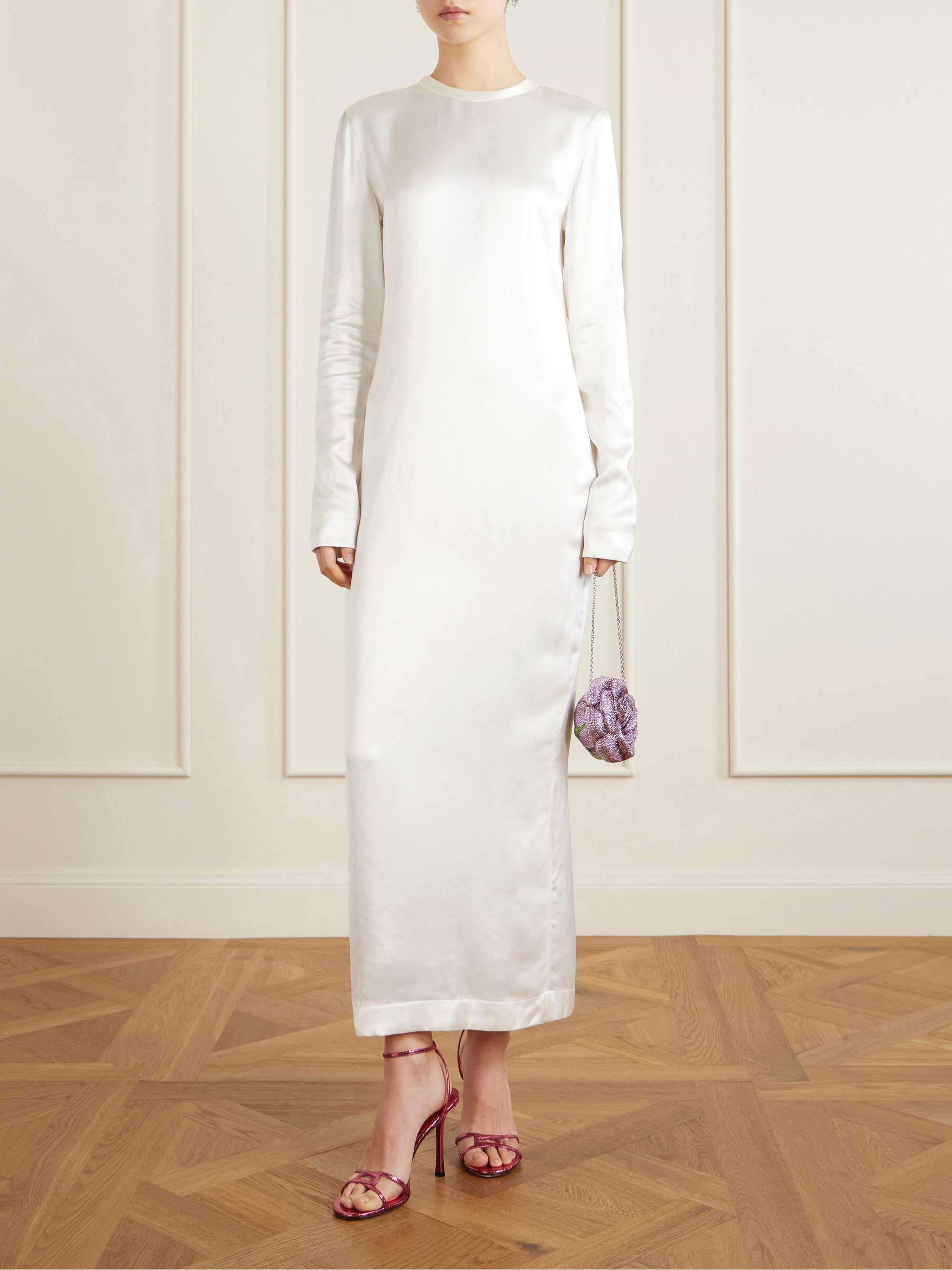 JUDITH LEIBER COUTURE INVISIBLE PID - حقيبة كلاتش Rose Melody