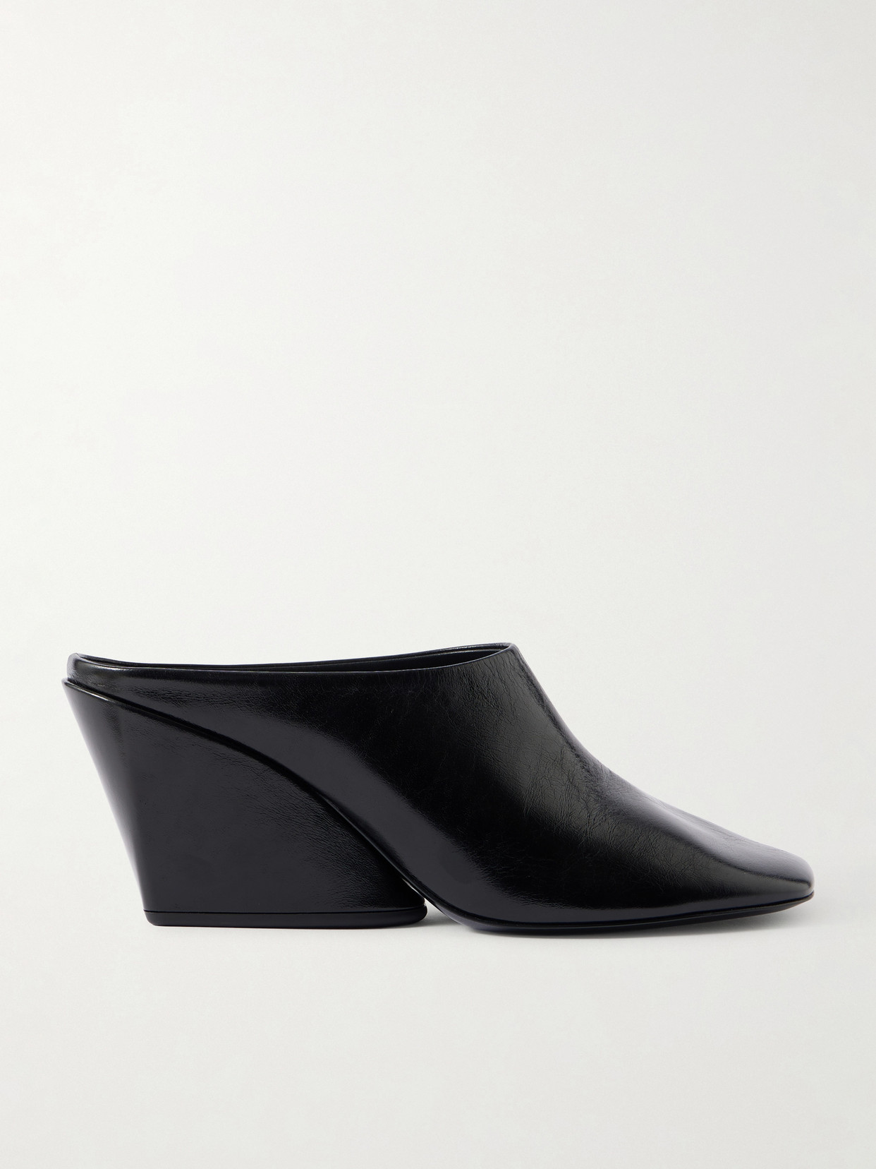 Proenza Schouler Slant Leather Mules In Multi