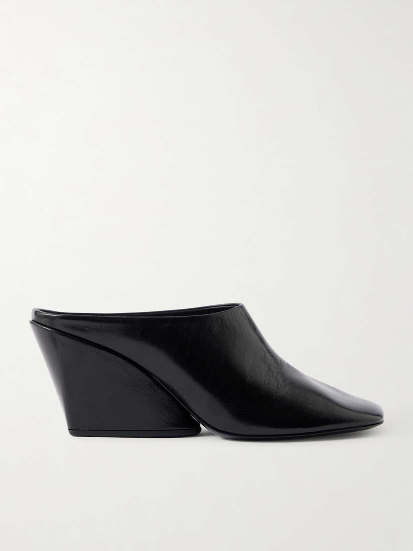 Proenza Schouler Slant Leather Mules