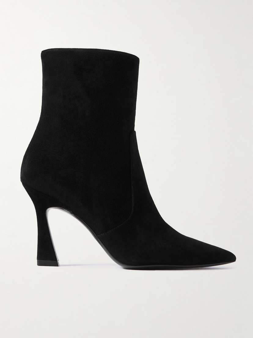 Stuart Weitzman Vinnie Suede Ankle Boots