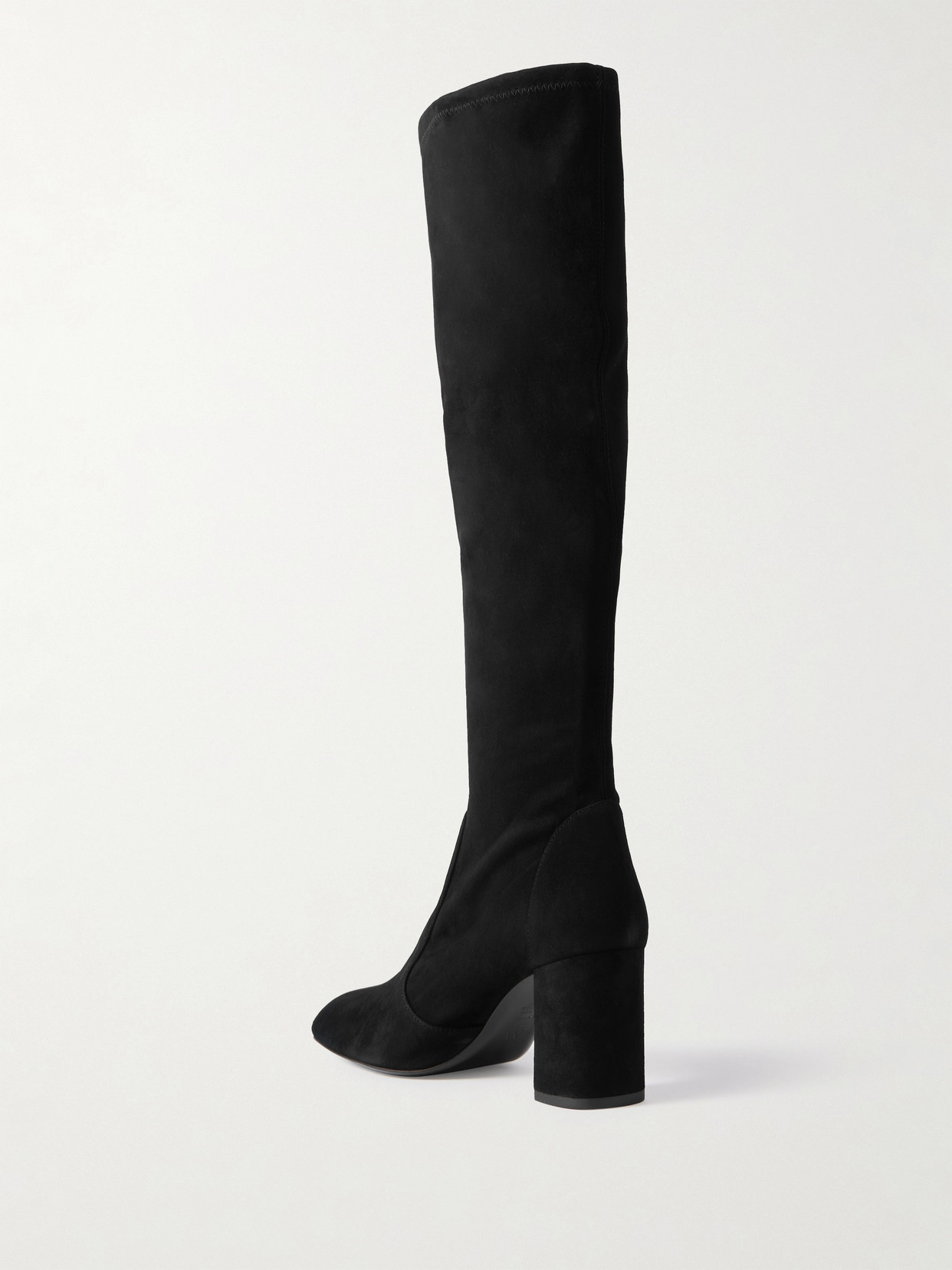 Stuart Weitzman Lucie Suede Knee Boots In Multi
