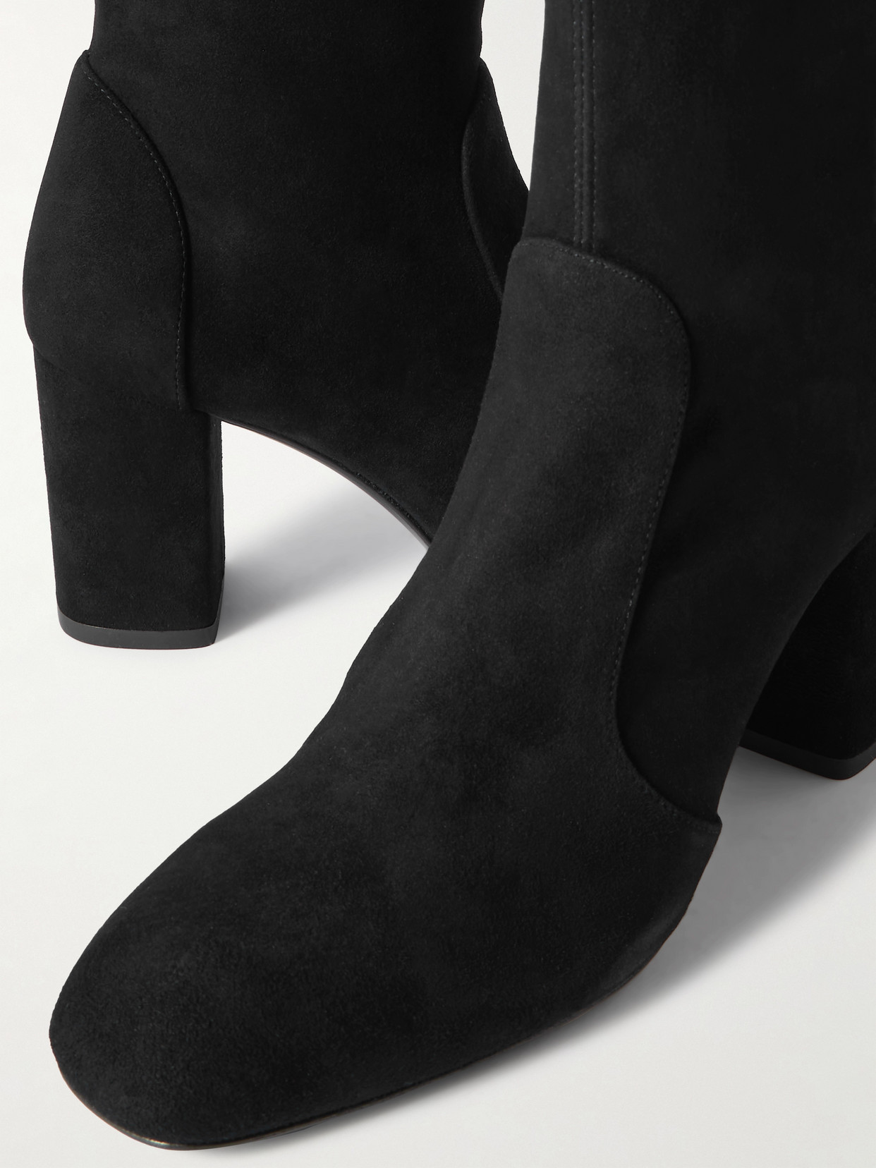 Stuart Weitzman Lucie Suede Knee Boots In Multi