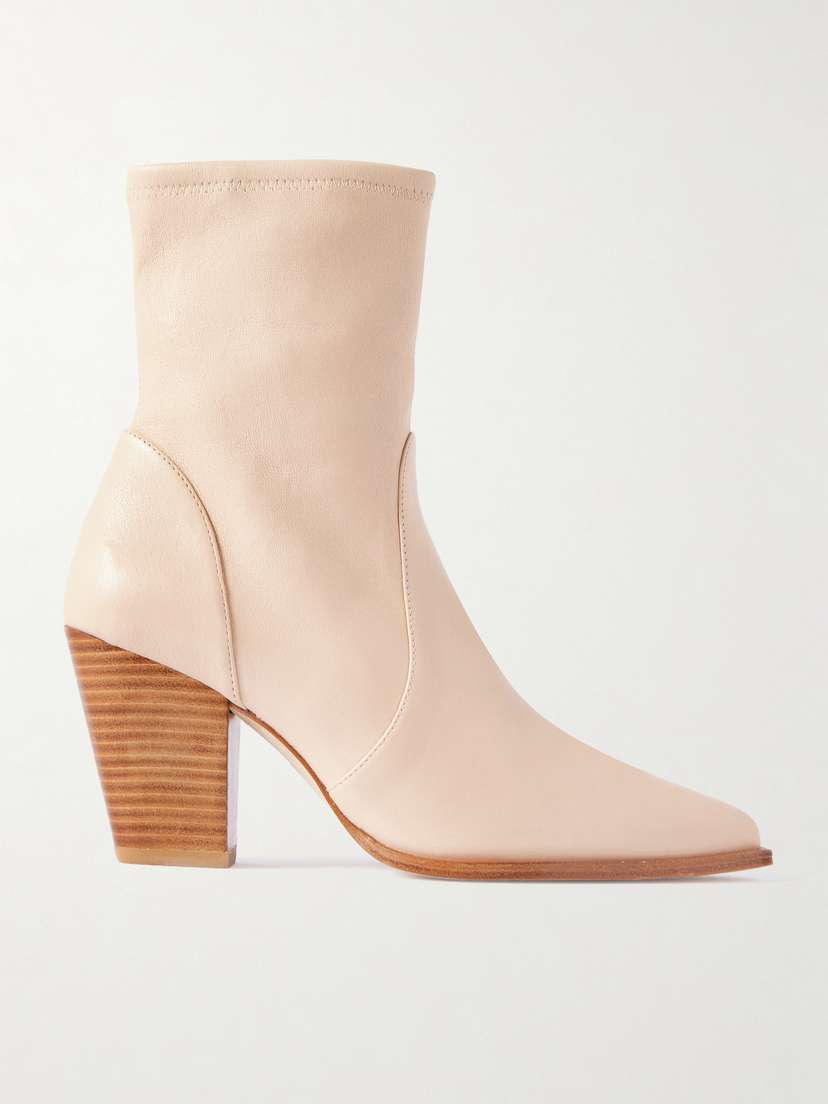 Stuart Weitzman Jolene Leather Ankle Boots | Thumbnail 5 Stuart Weitzman Jolene Leather Ankle Boots | Thumbnail 5