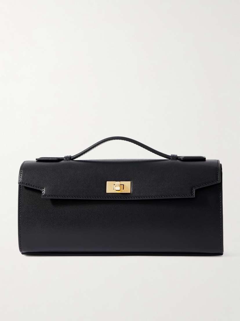 Anya Hindmarch Mortimer Leather Clutch