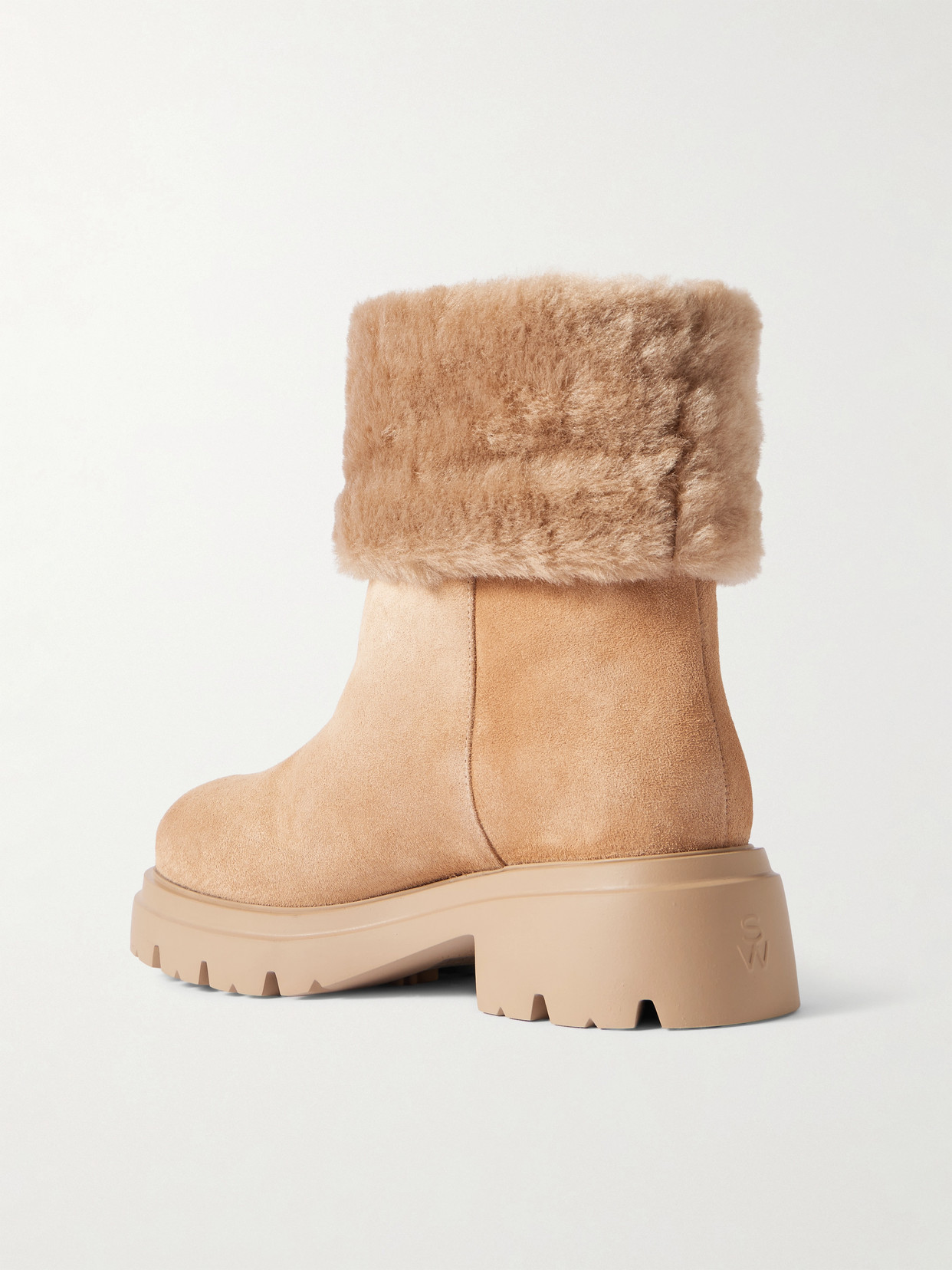 Hudson Shearling Ankle Boots