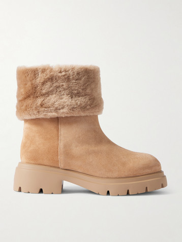 Stuart Weitzman Hudson shearling ankle boots