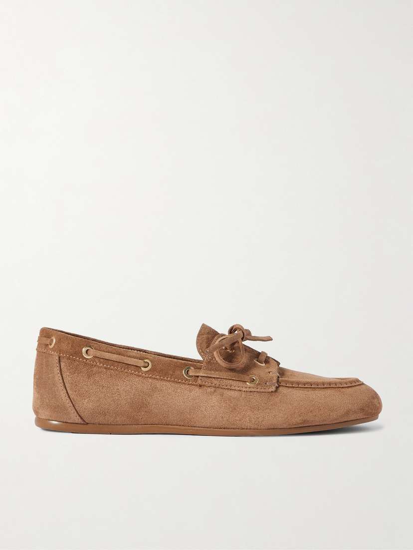 Stuart Weitzman Tinsley Suede Loafers