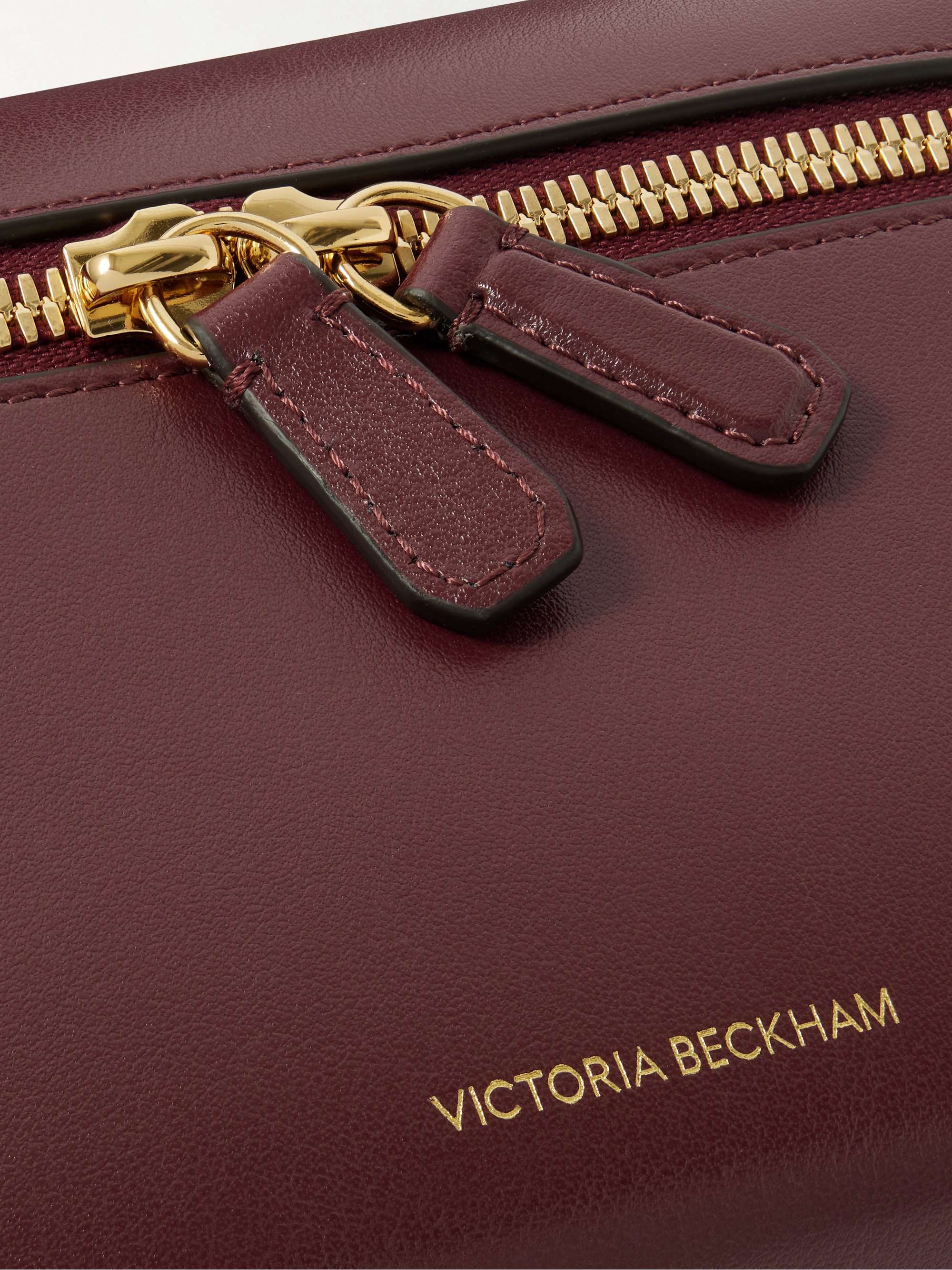 VICTORIA BECKHAM Vanity leather shoulder bag | NET-A-PORTER