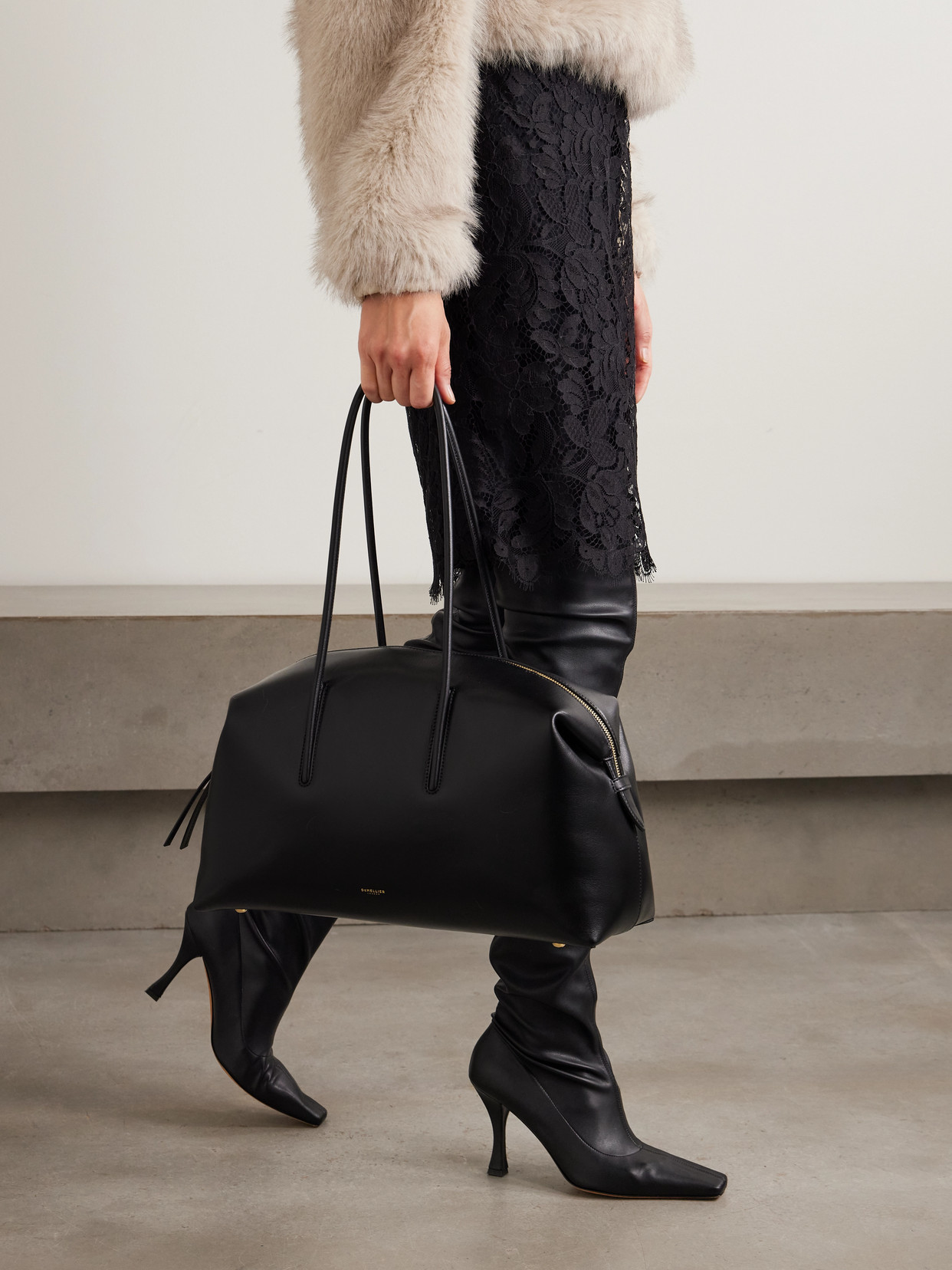 The Stockholm Textured-Leather Tote
