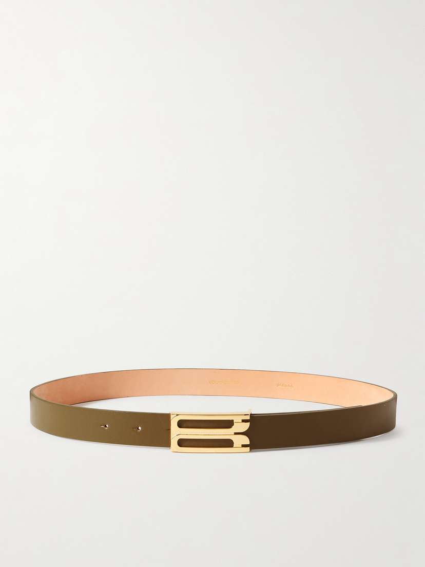 Victoria Beckham Frame Leather Belt