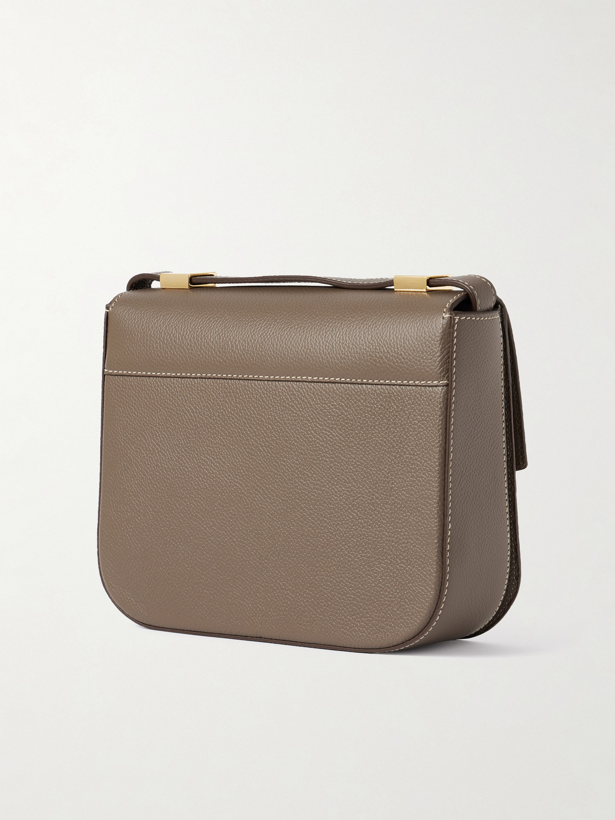 The Vancouver Textured-Leather Shoulder Bag