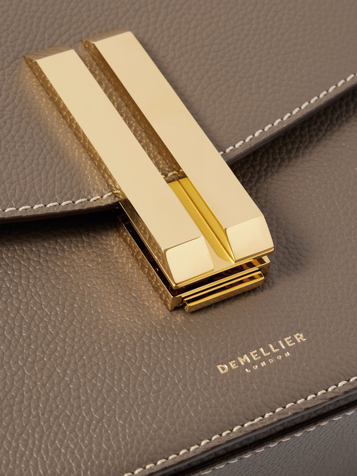 The Vancouver Textured-Leather Shoulder Bag