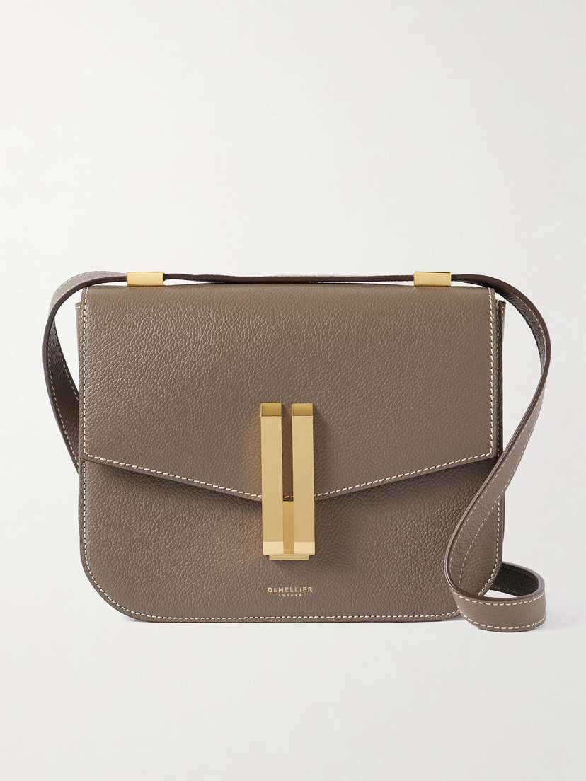 DeMellier The Vancouver Textured-leather Shoulder Bag