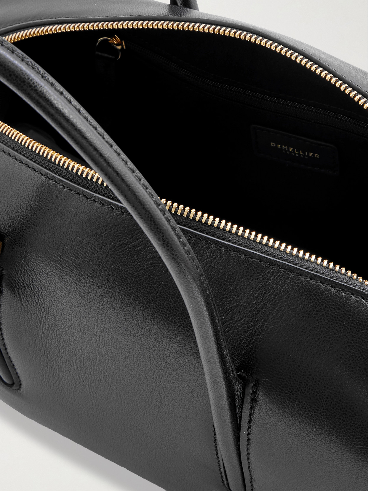 The Stockholm Midi Textured-Leather Tote