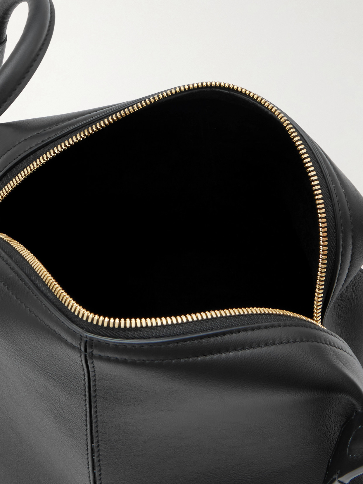 Plié Paneled Leather Tote