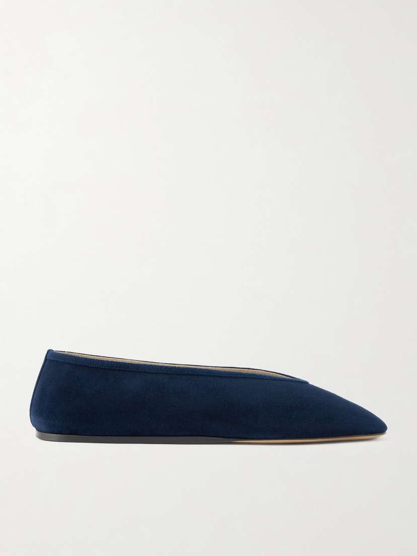 Le Monde Béryl Luna Suede Ballet Flats