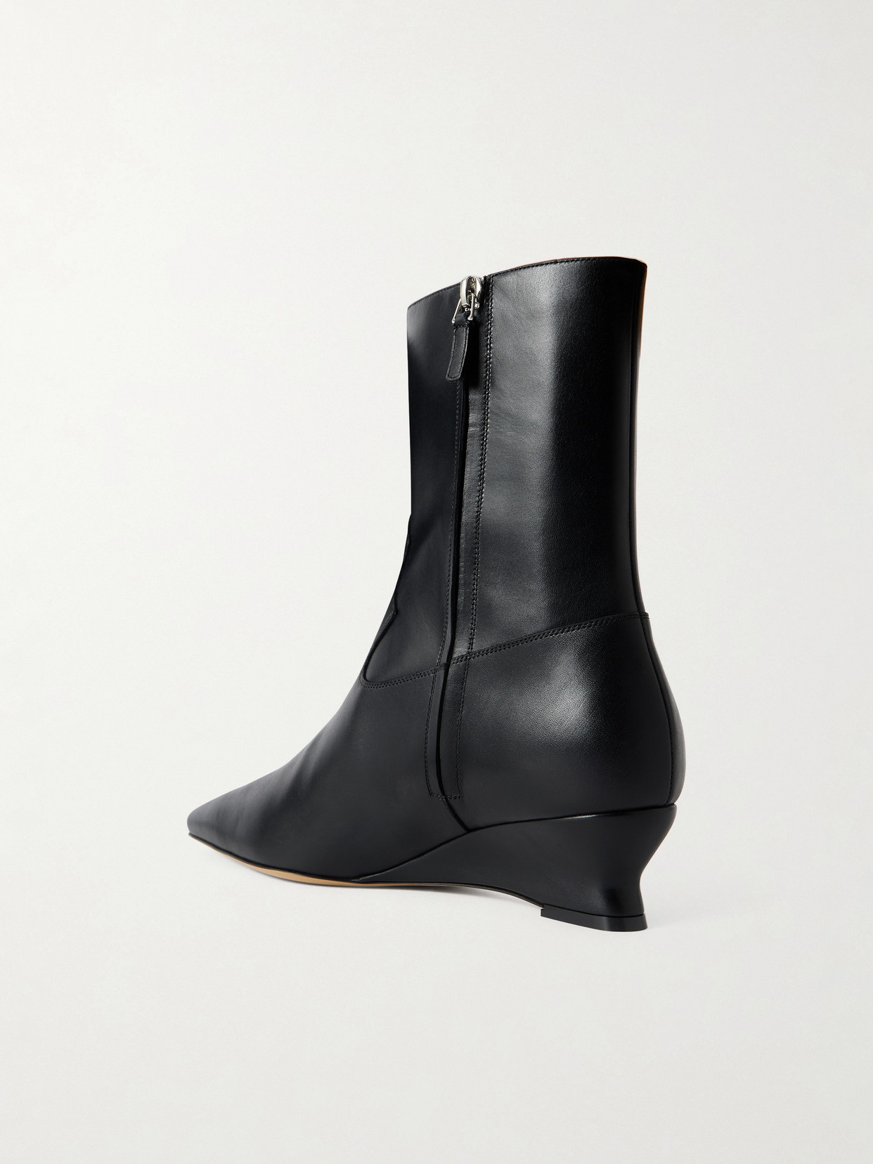 Le Monde Béryl - Camille 40 Leather Wedge Ankle Boots