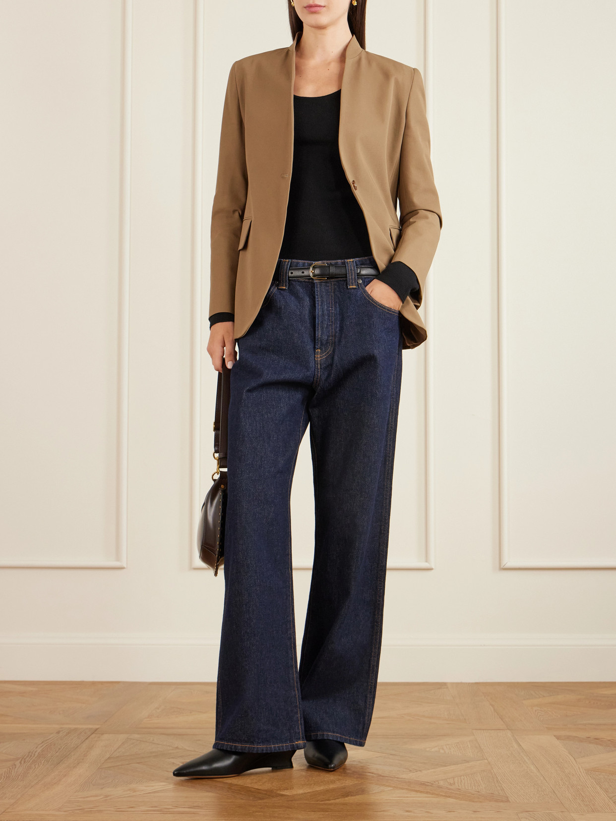 Le Monde Béryl - Camille 40 Leather Wedge Ankle Boots