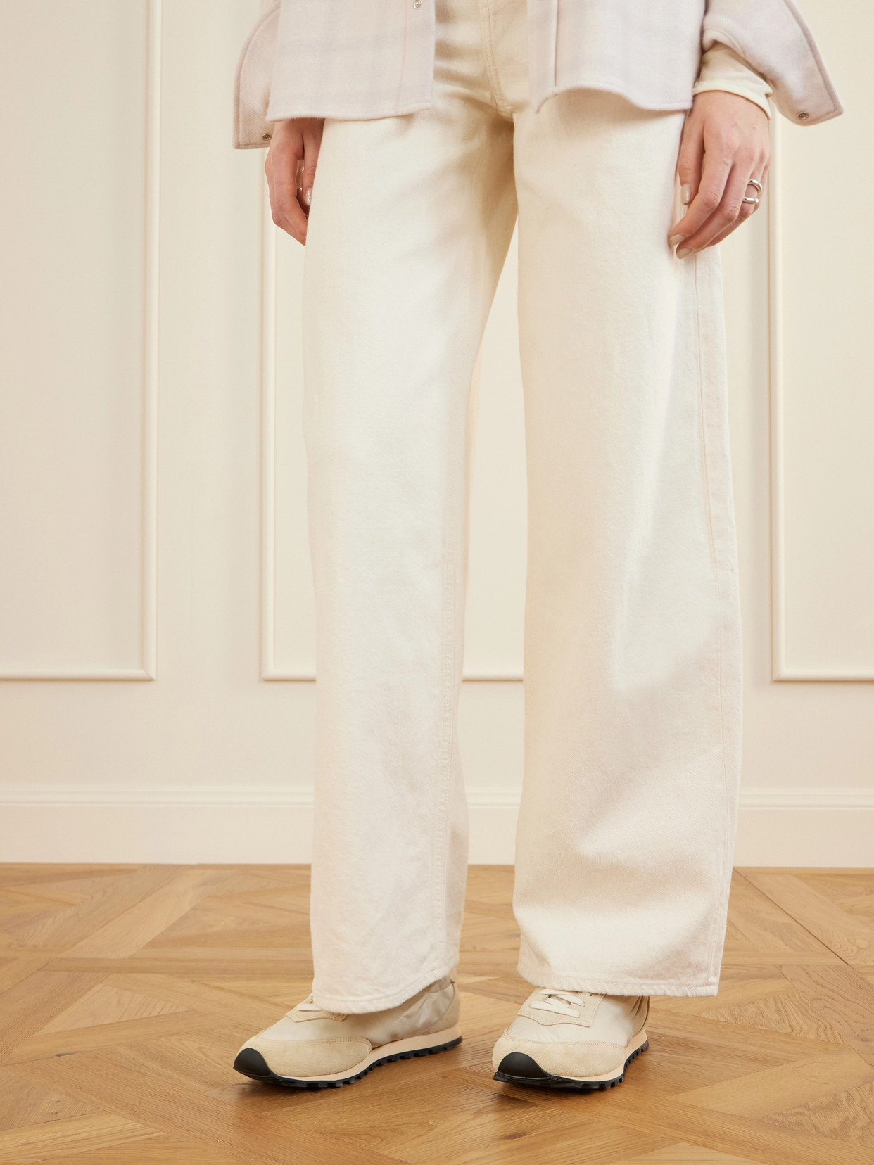 Le Monde Béryl - Slim Runner Suede And Sneakers