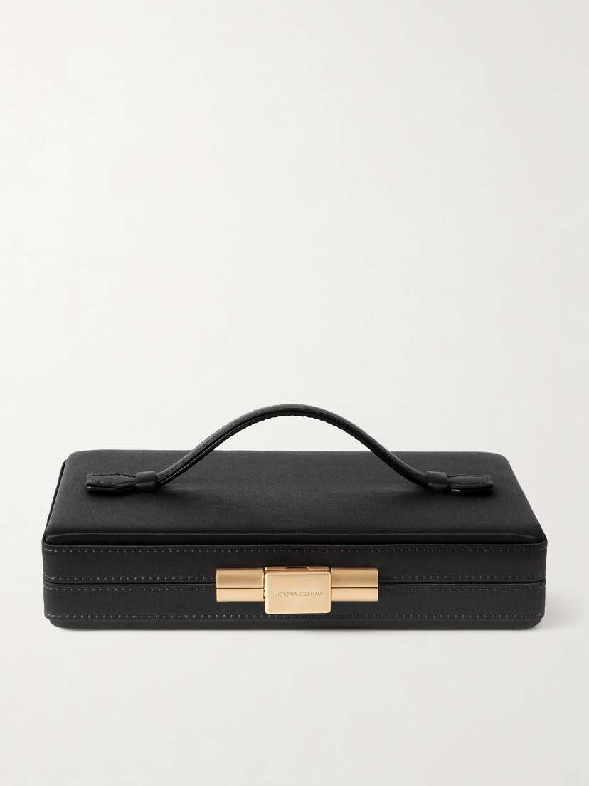 Victoria Beckham Box Canvas Clutch