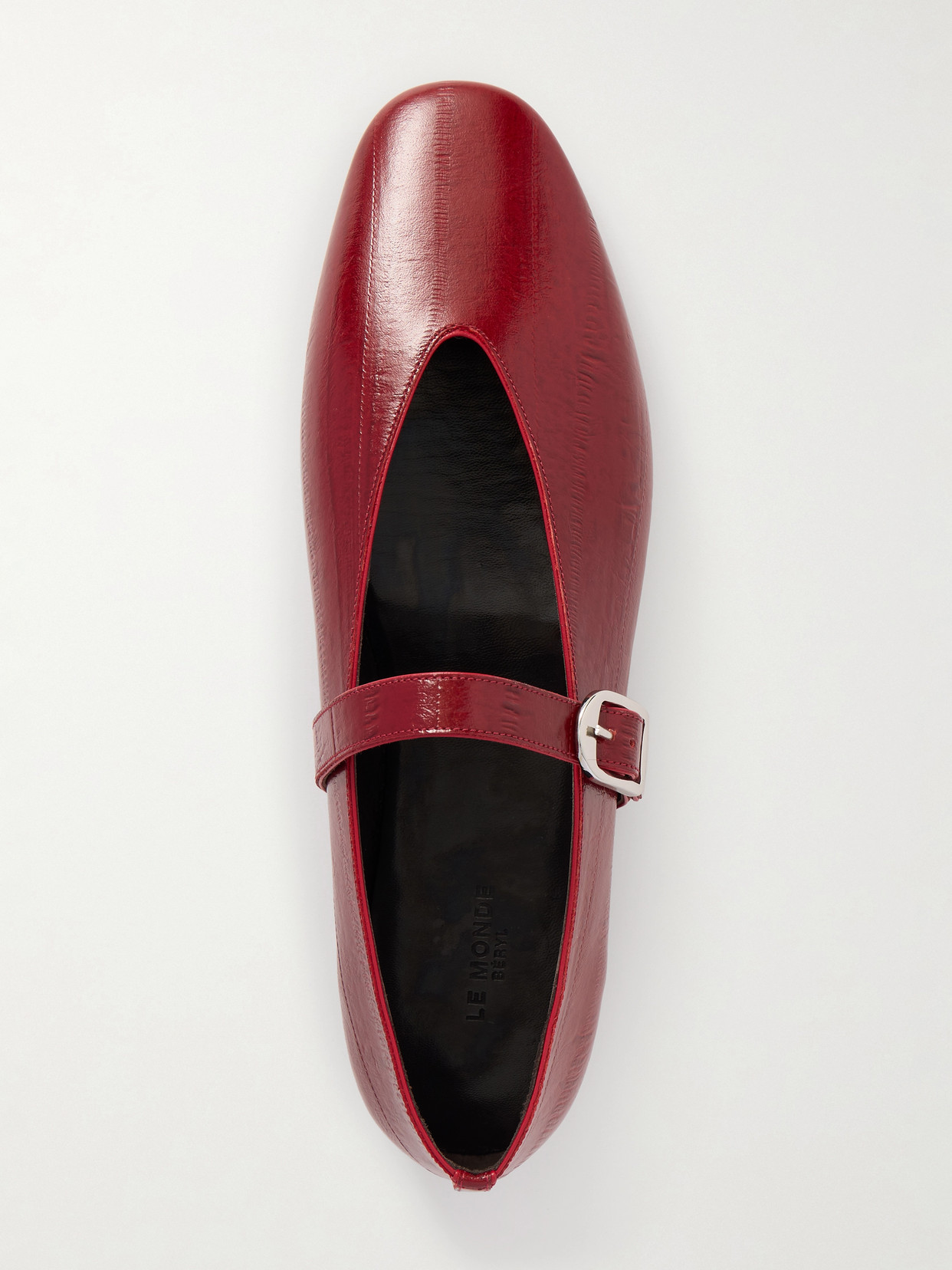 Le Monde Beryl Stella Slipper Oxblood It40 In Red