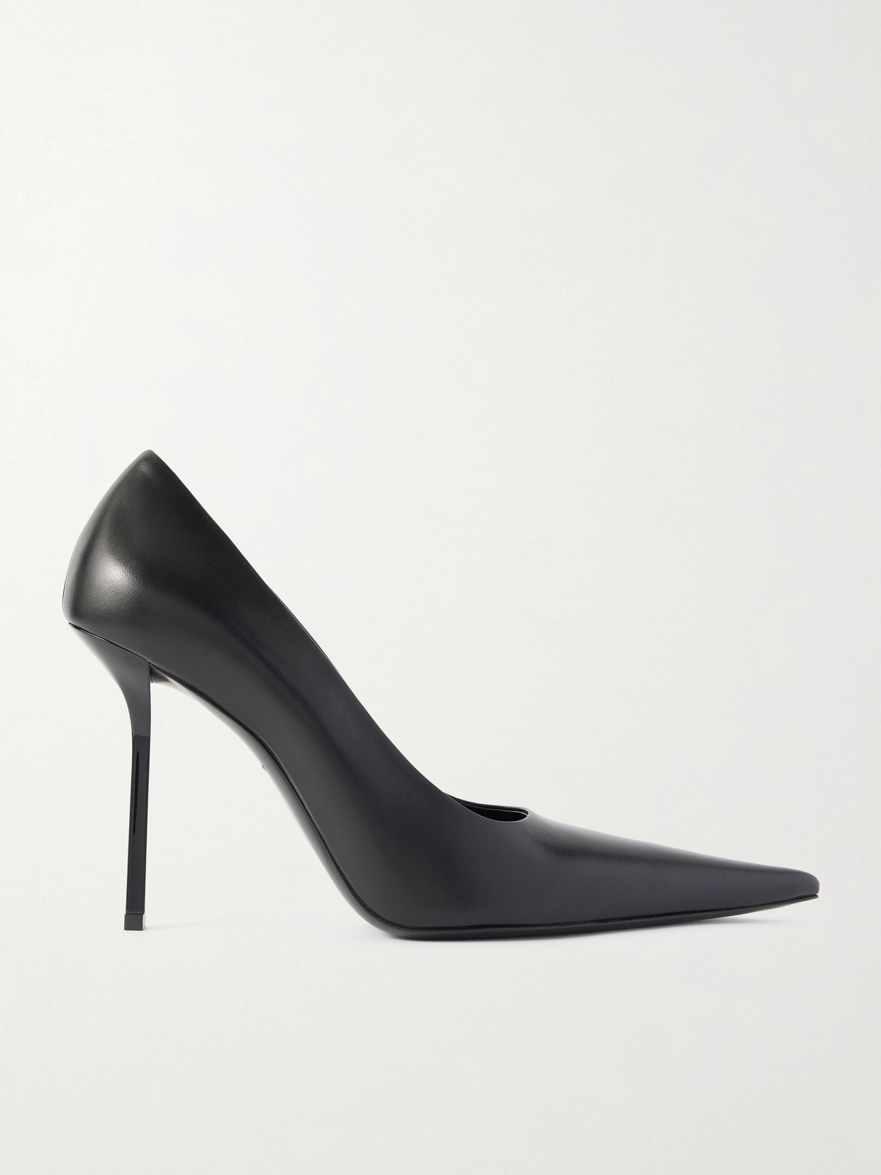 Victoria Beckham Black Victoria Stiletto 100 Leather Heels