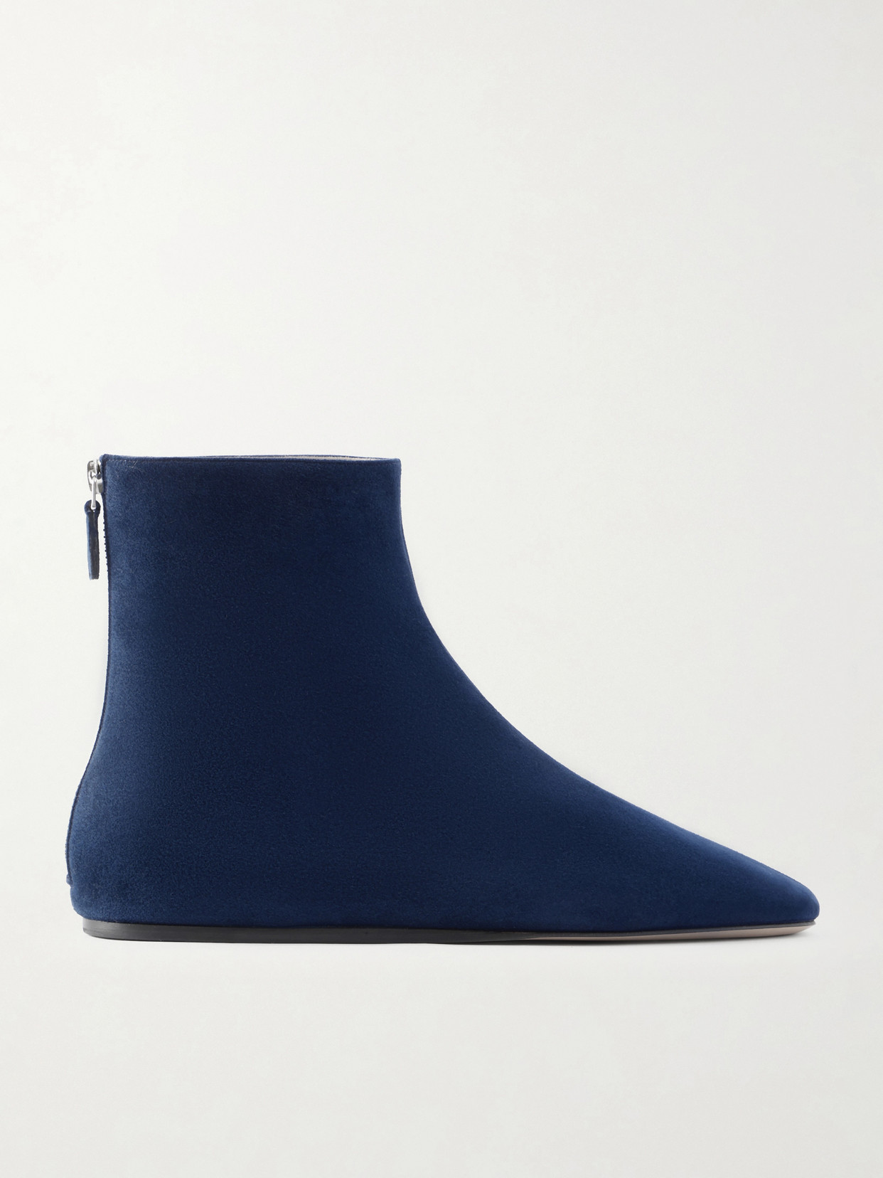 Le Monde Beryl Luna Suede Ankle Boots In Blue