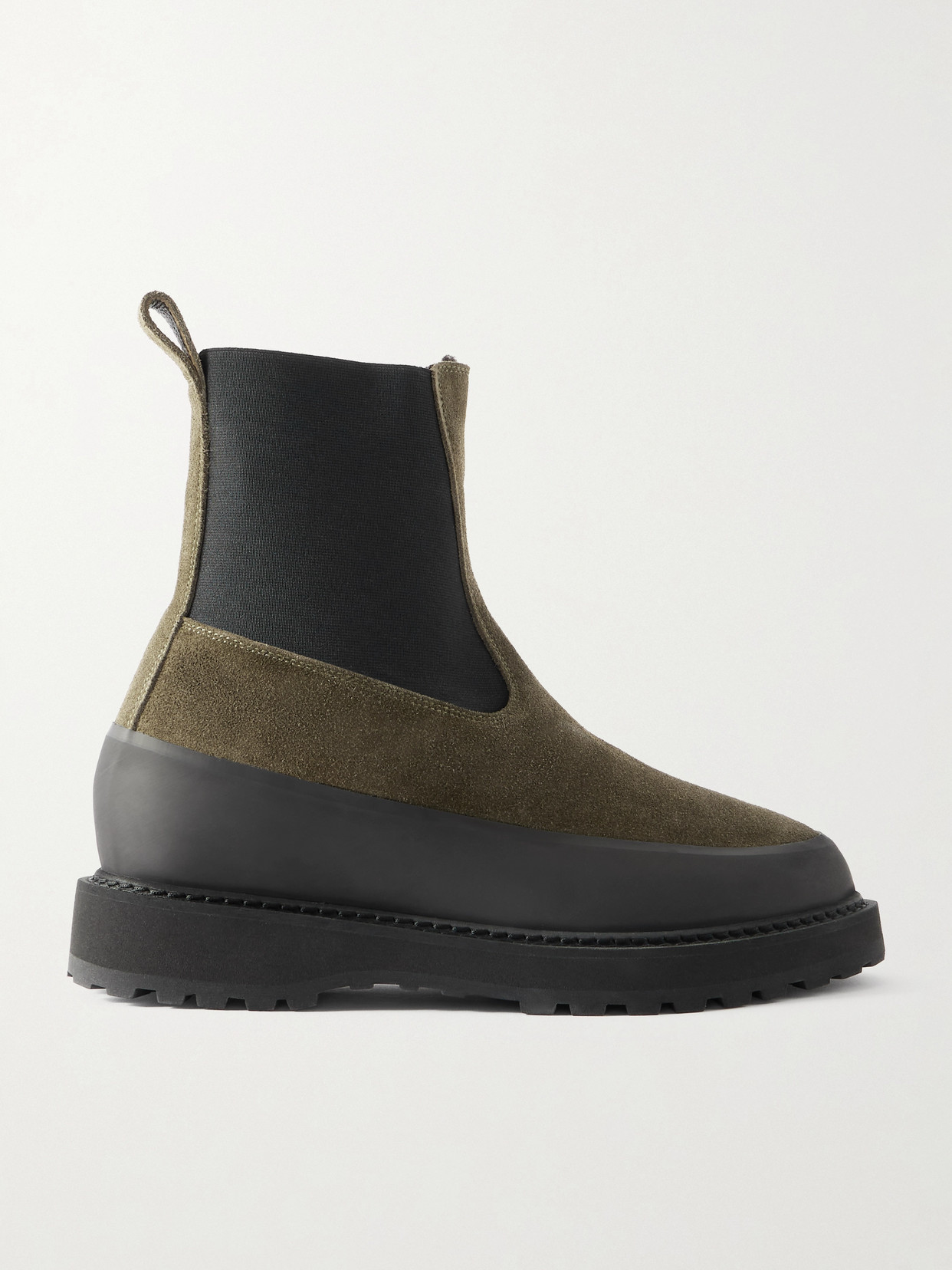 Le Monde Beryl + Diemme Dolomite Suede Chelsea Boots In Multi