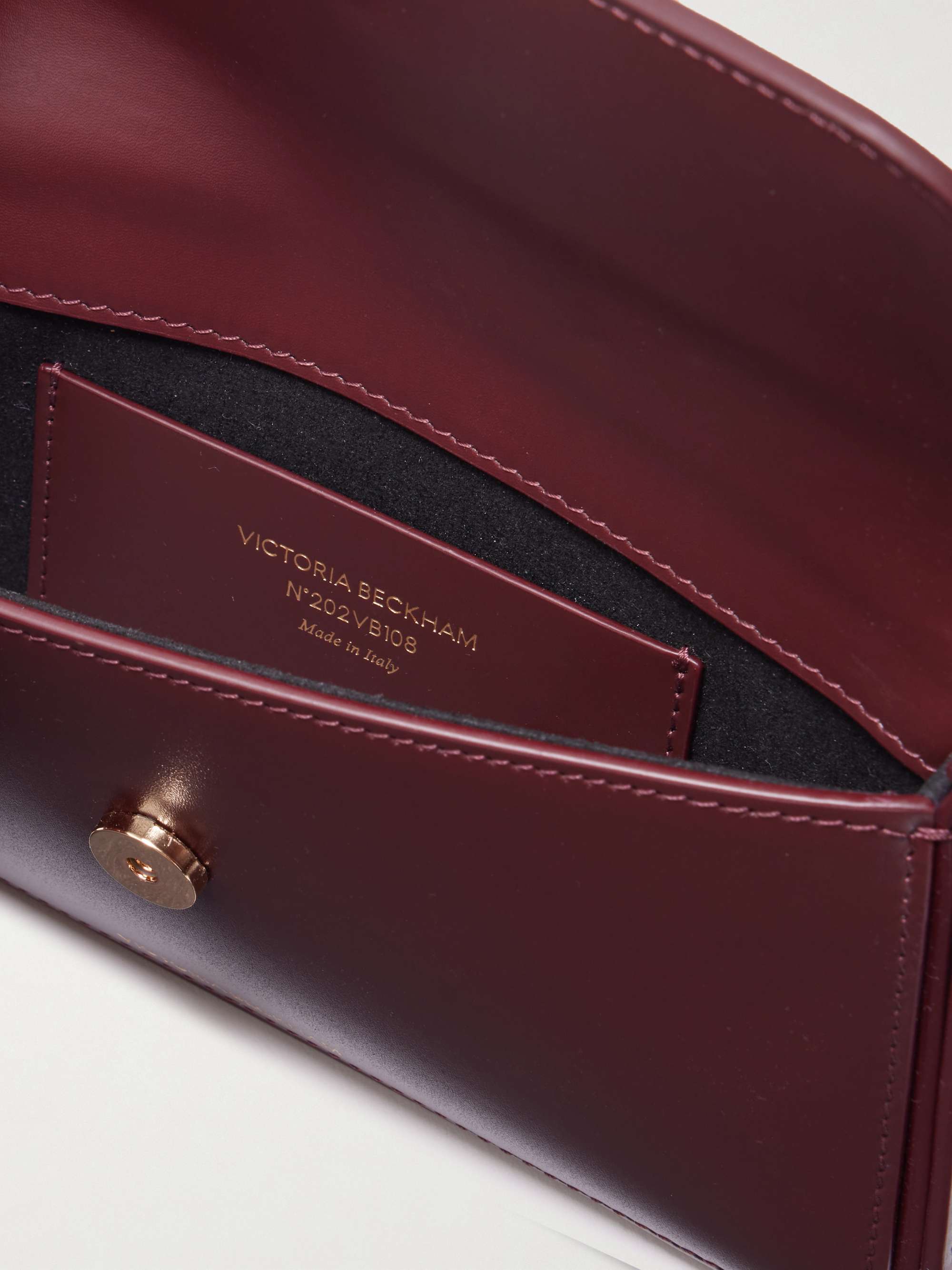 VICTORIA BECKHAM Dorian Pocket leather shoulder bag | NET-A-PORTER