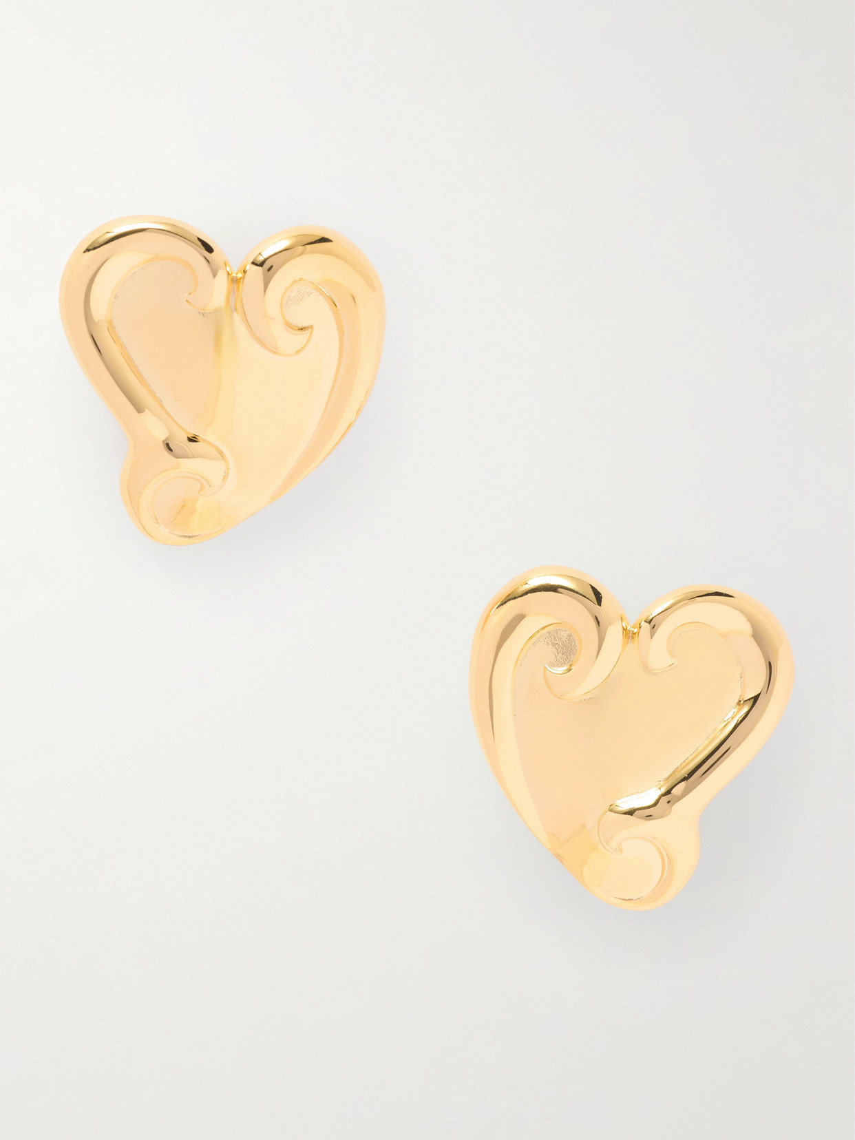 Oscar De La Renta Gold-tone Earrings