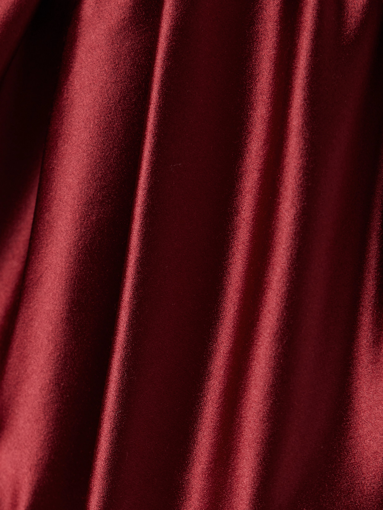 Vivienne Westwood Bagatelle Off-the-shoulder Gathered Duchesse-satin Mini Dress In Red