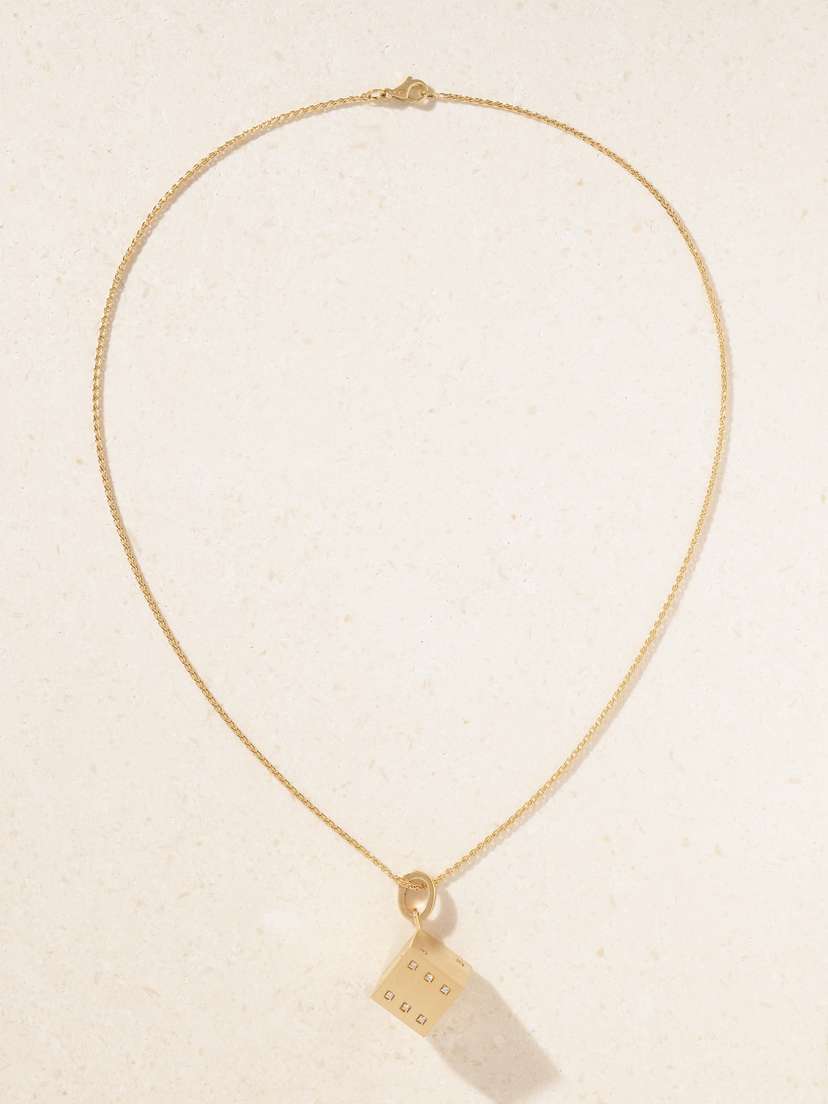 Marie Lichtenberg Dado 18-karat Gold Diamond Necklace