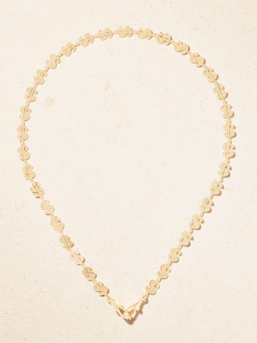 Marie Lichtenberg Buck Small 18-karat Gold Diamond Necklace