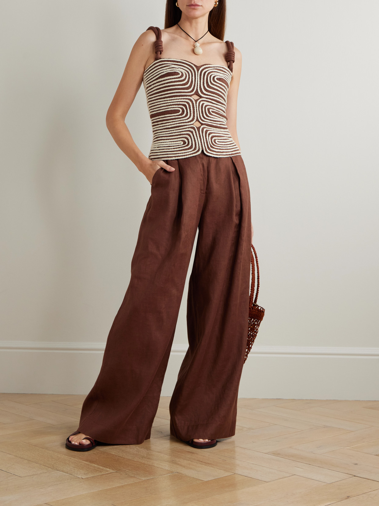 Marea Knotted Top
