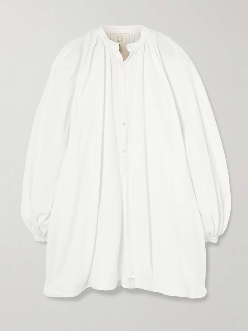 Marrakshi Life Touareg Oversized Cotton Mini Dress