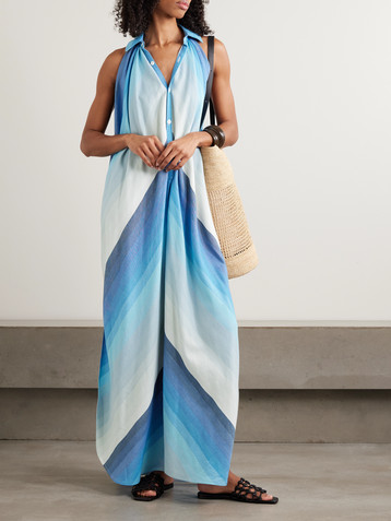 marrakesh gathered bust maxi dress Marrakesh Midi Linen Cocktail Garden Party Dress by Alina Cernatescu