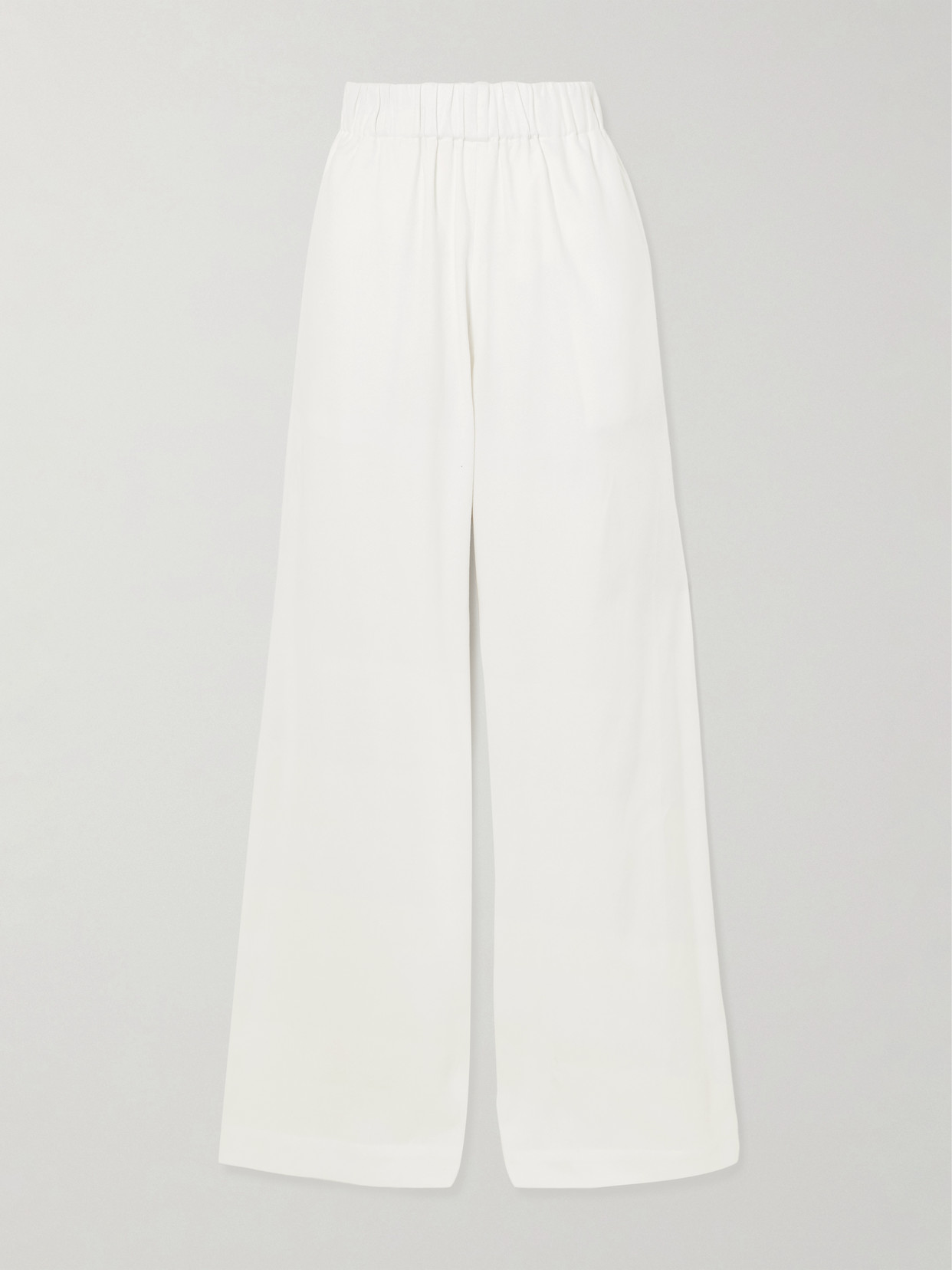 Marrakshi Life Cotton-canvas Wide-leg Pants In White