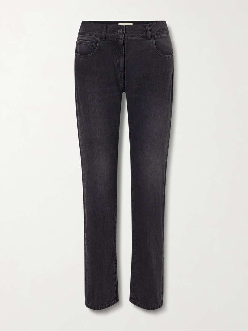 The Row Booker Mid-rise Straight-leg Jeans