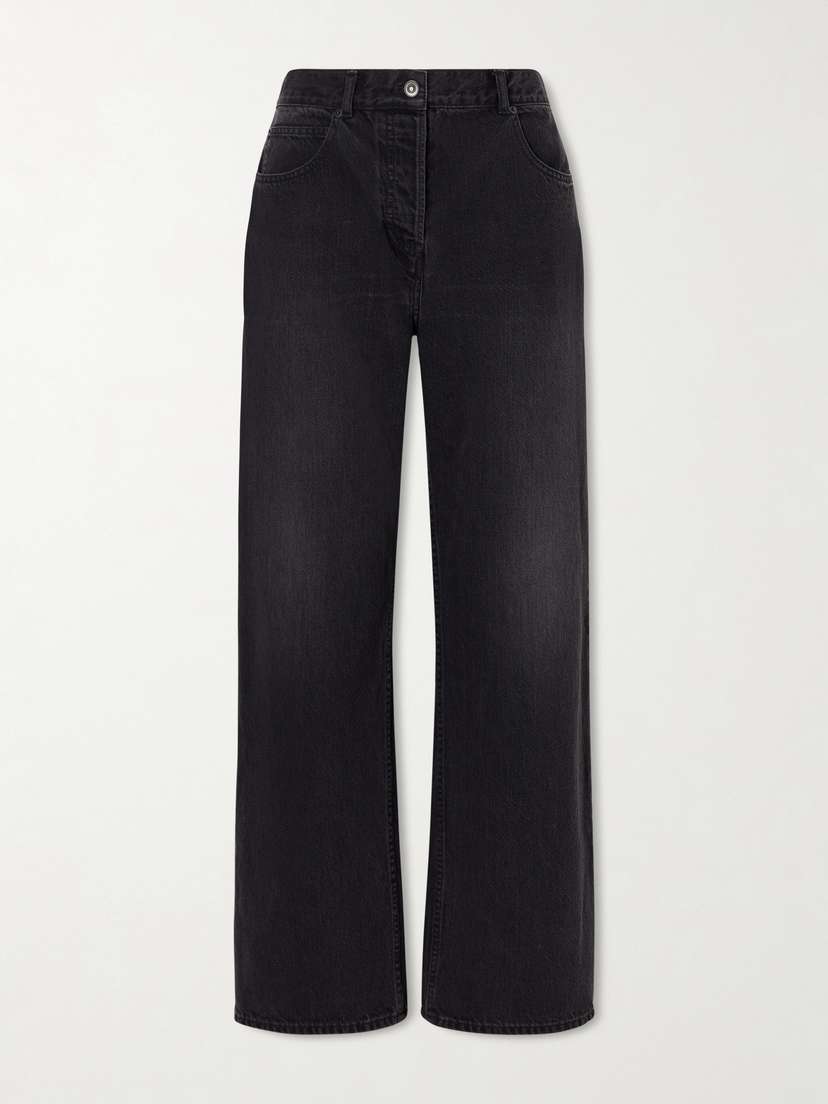 The Row Finbar High-rise Wide-leg Jeans