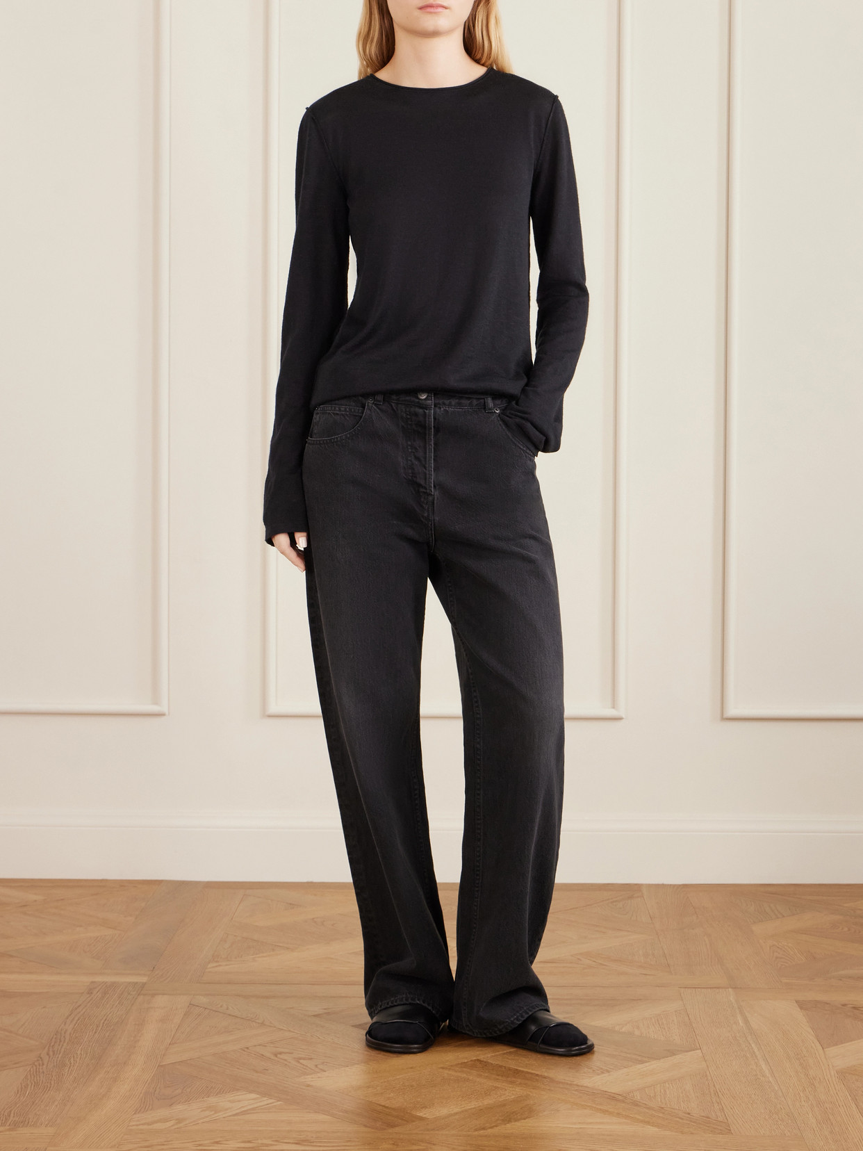 Finbar High-Rise Wide- Leg